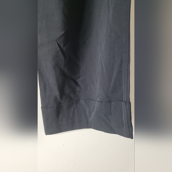 Womens Size 8 Massimo Dutti FULL LENGTH DARTED BLACK TROUSERS - Picture 7 of 7